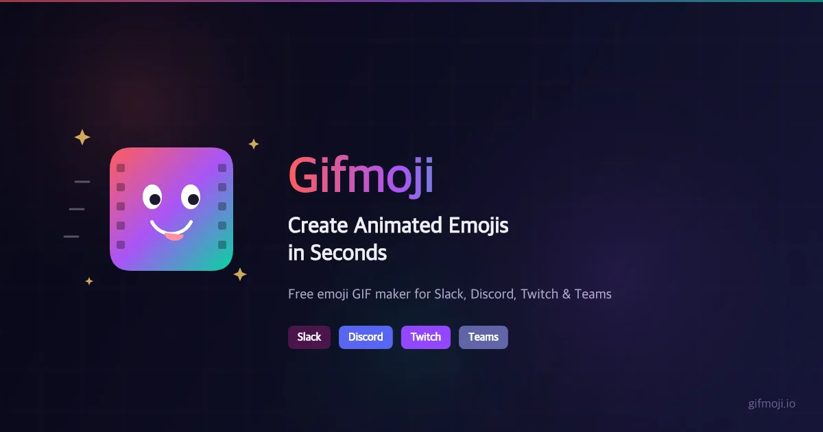 Gifmoji header image