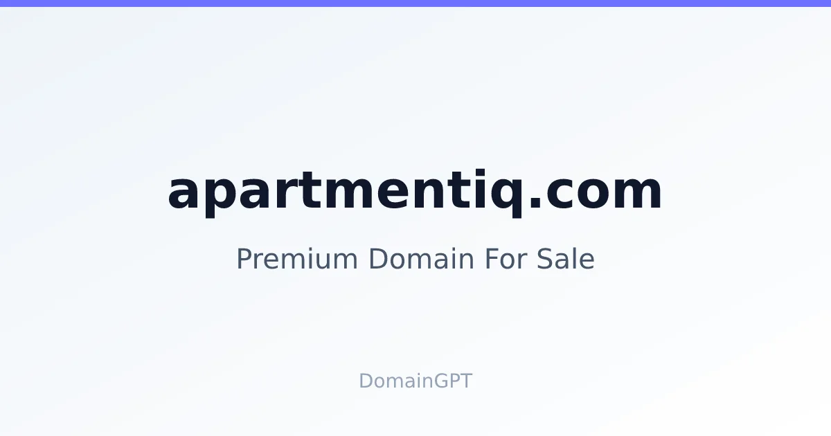 ApartmentIQ header image