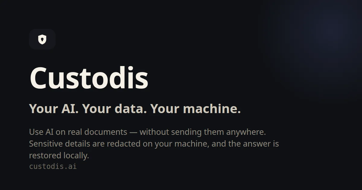 Custodis header image