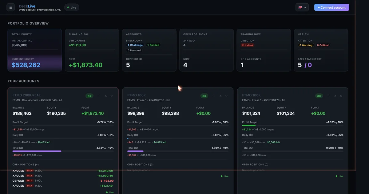 Decklive header image