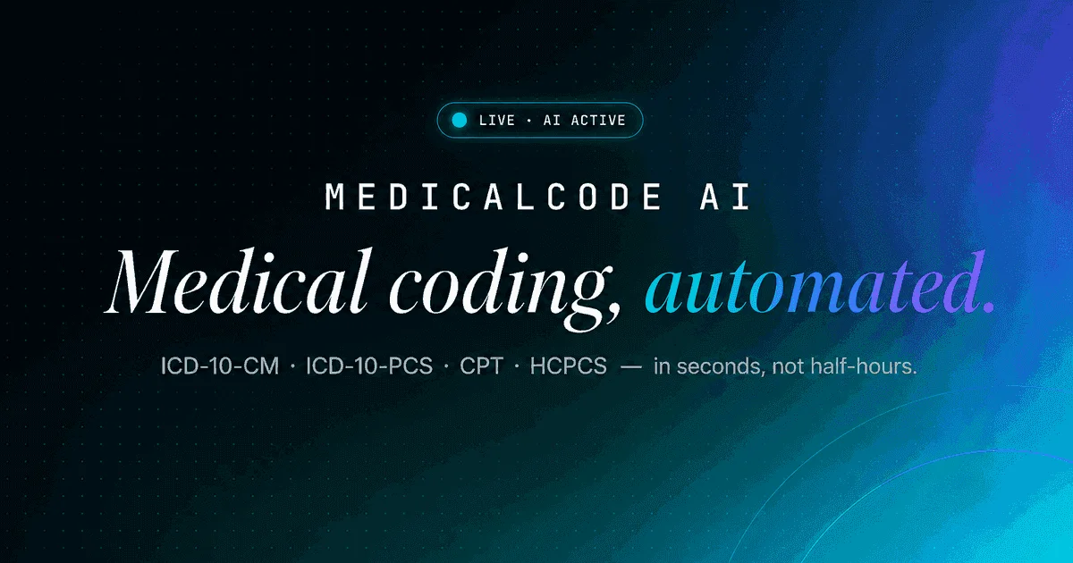 Medicoder header image