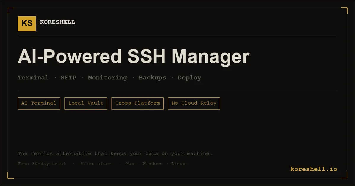 Koreshell header image