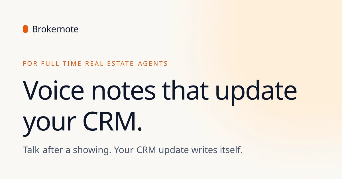 Brokernote header image