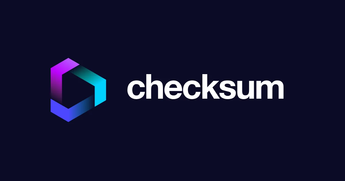 Checksum header image
