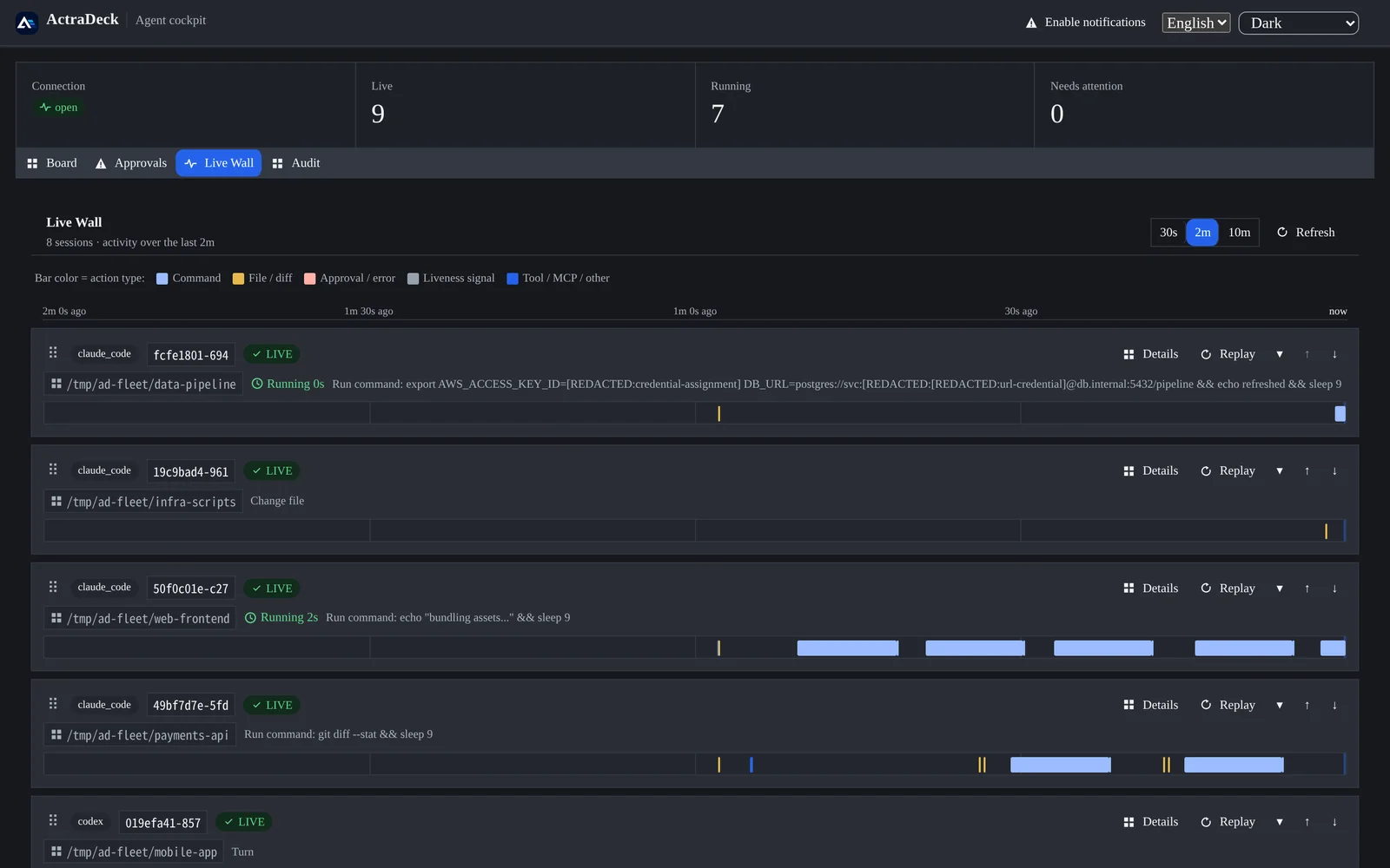 Actradeck header image
