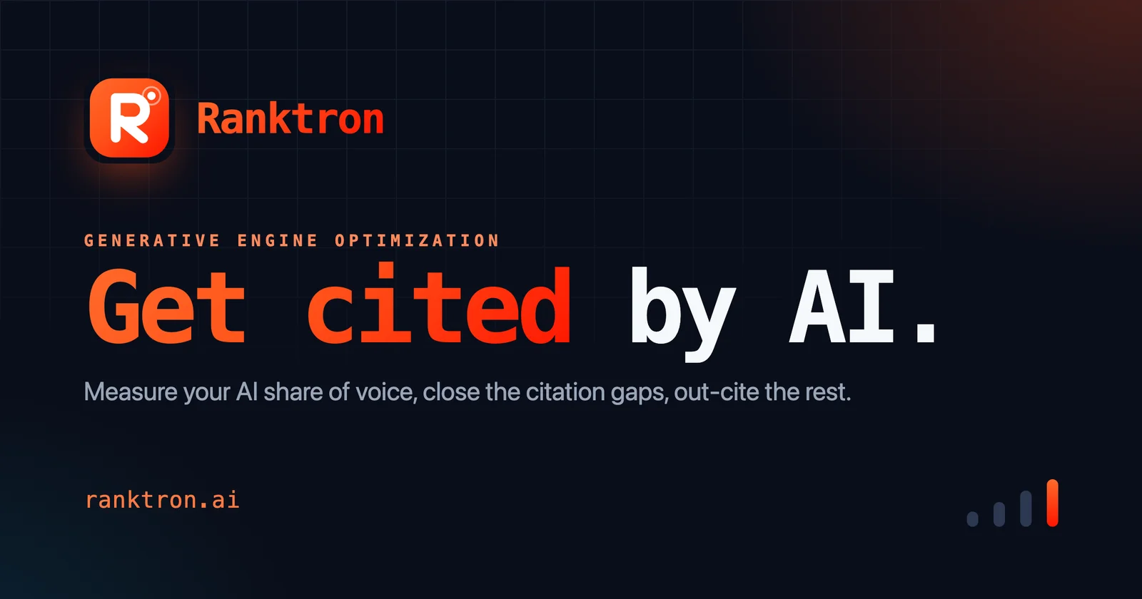 Ranktron header image