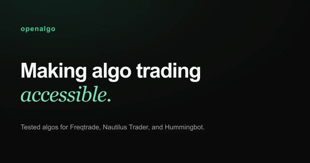 Openalgo header image