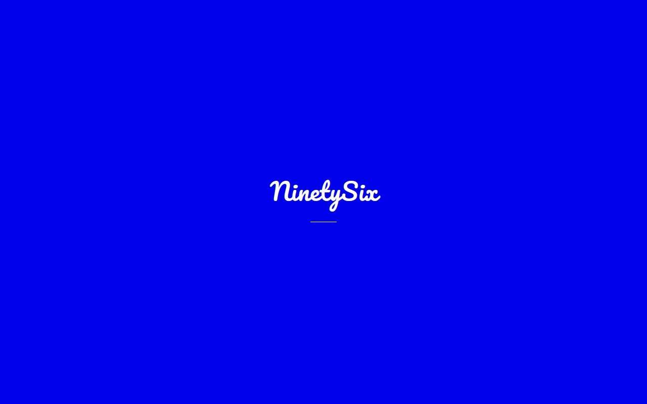 Ninetysix header image