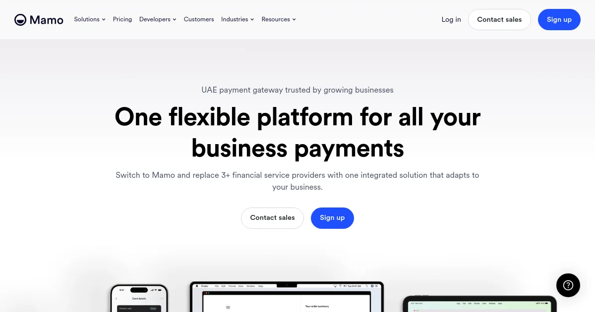 Mamo pricing page