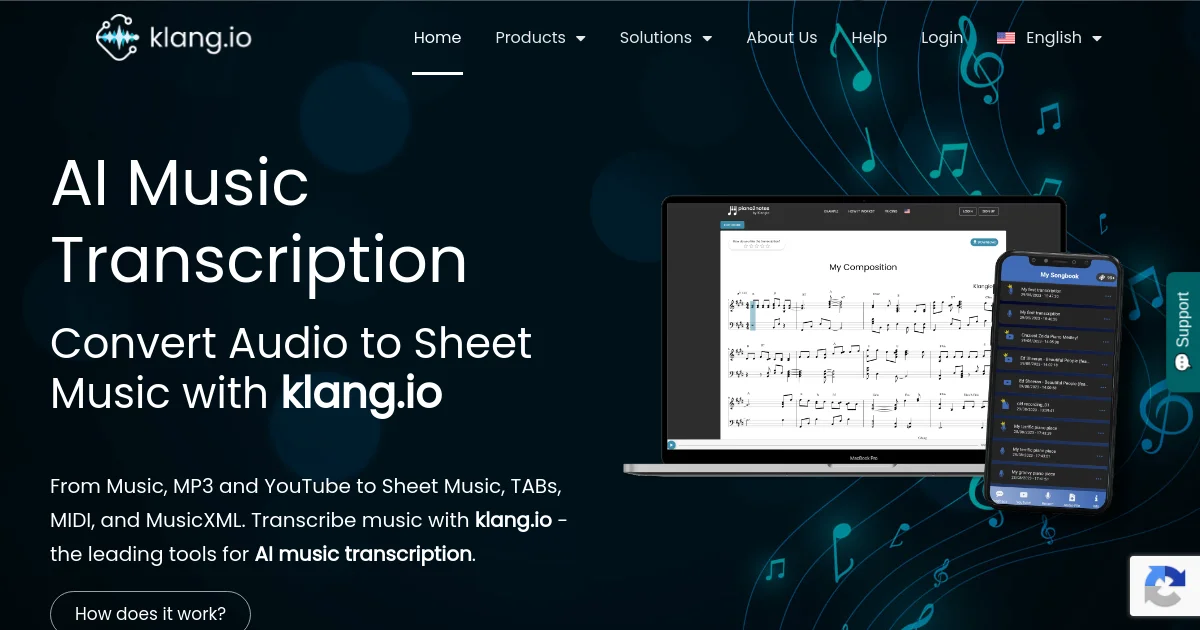 Klangio pricing page