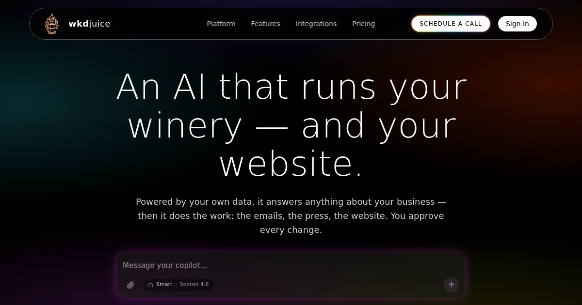 Wkdjuice pricing page