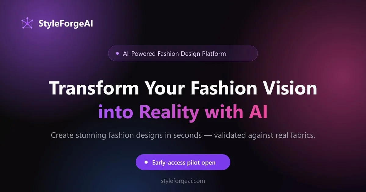 Styleforgeai header image