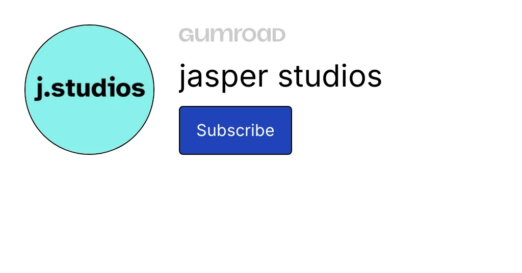 Jasperstudios header image