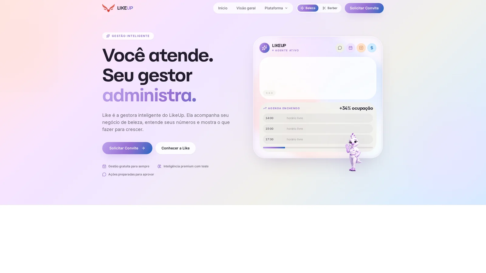 Likeup header image