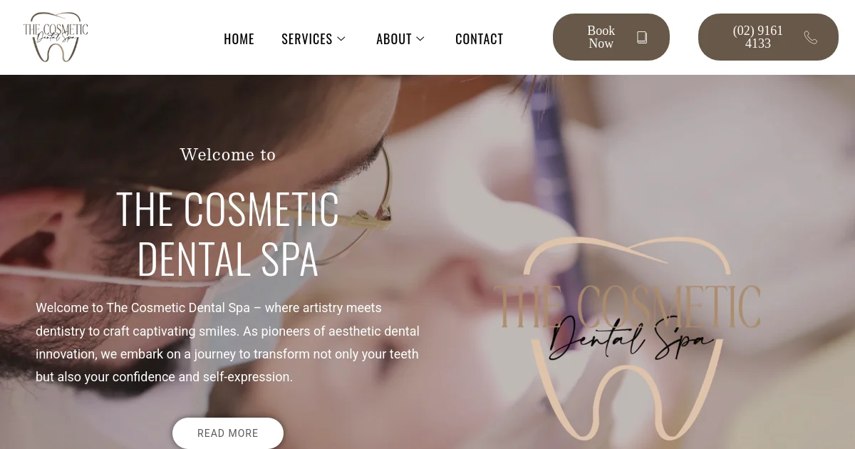 The Cosmetic Dental Spa pricing page