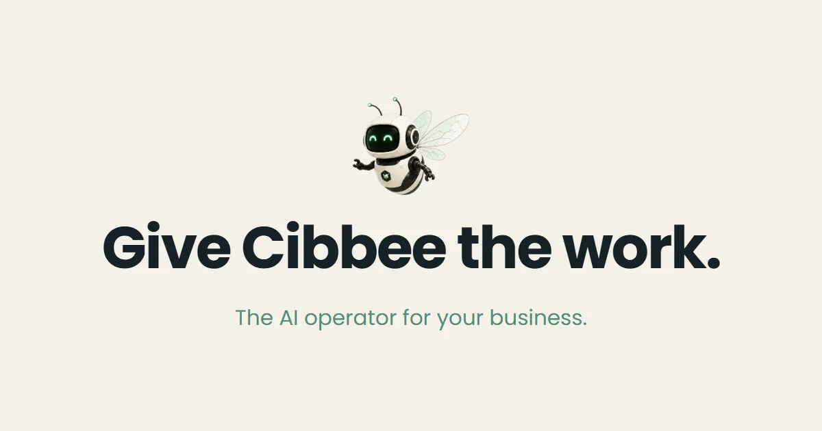 Cibbee header image