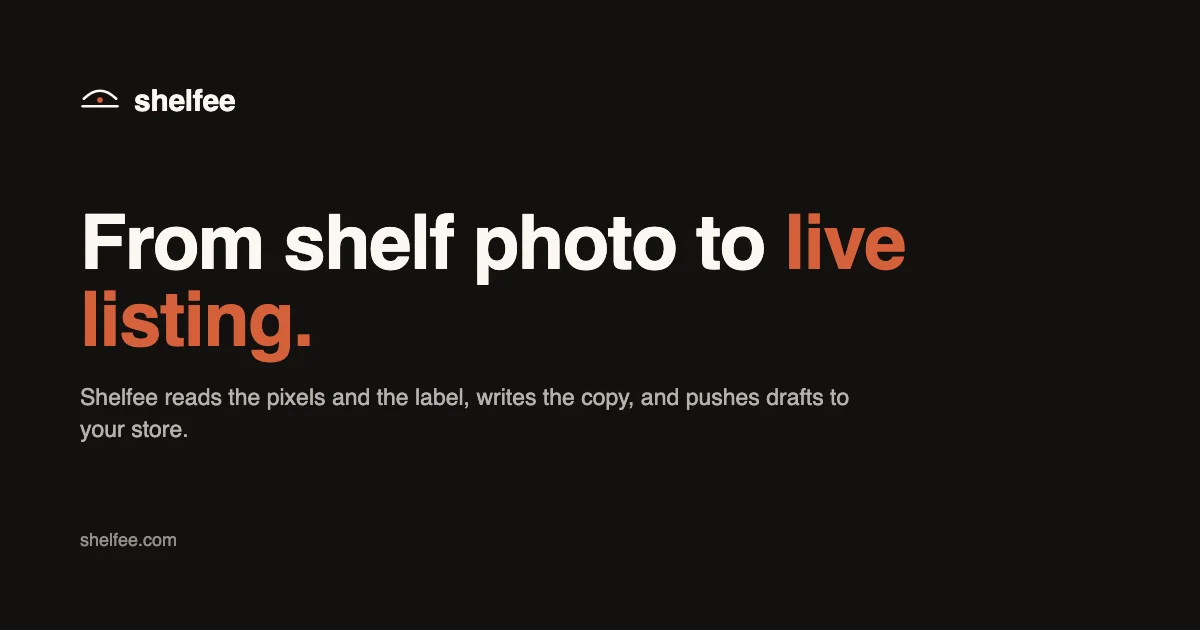 Shelfee header image