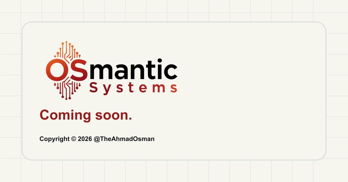 Osmantic header image