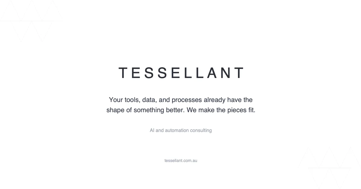 Tessellant header image