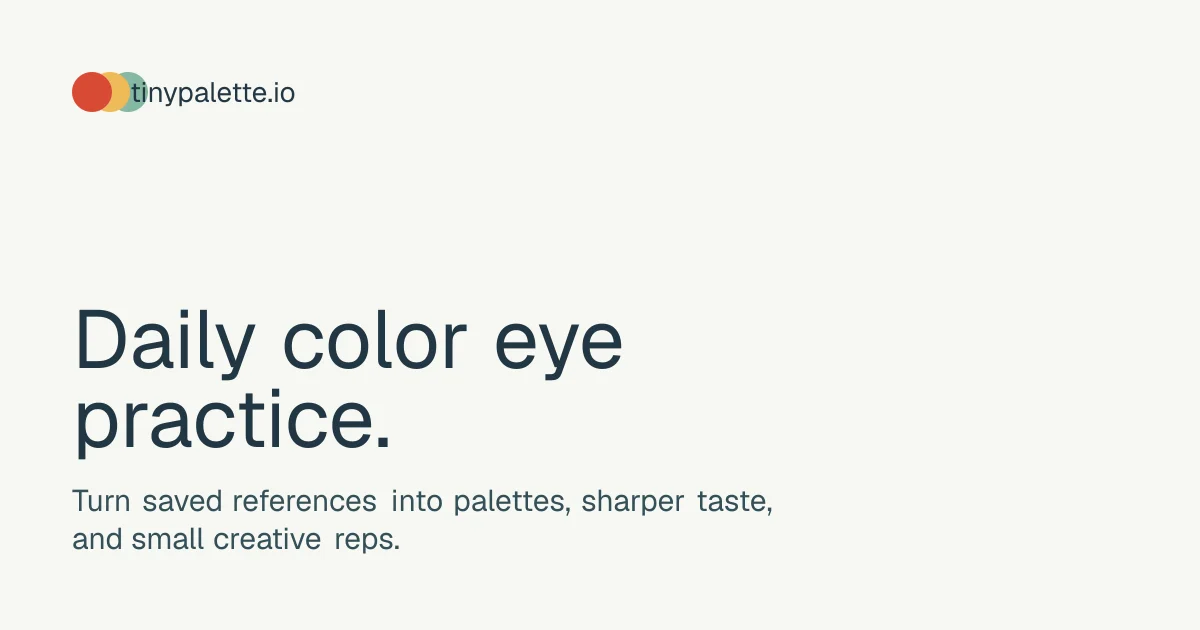 Tinypalette header image