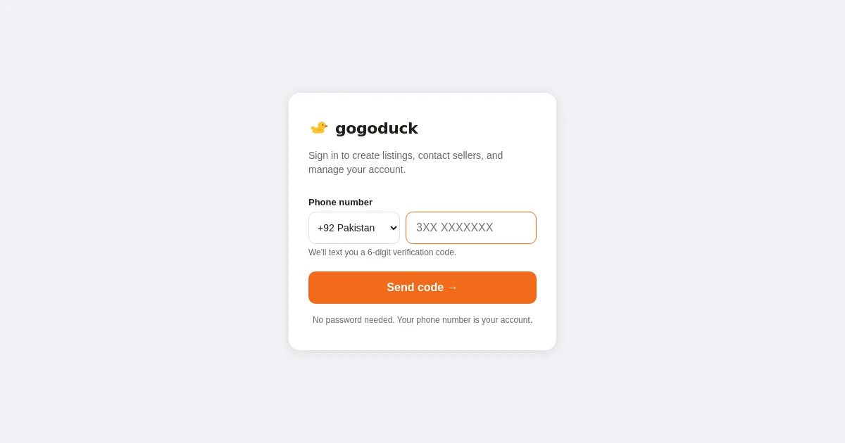 Gogoduck pricing page