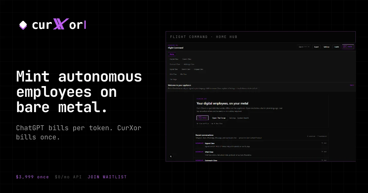 Curxor header image