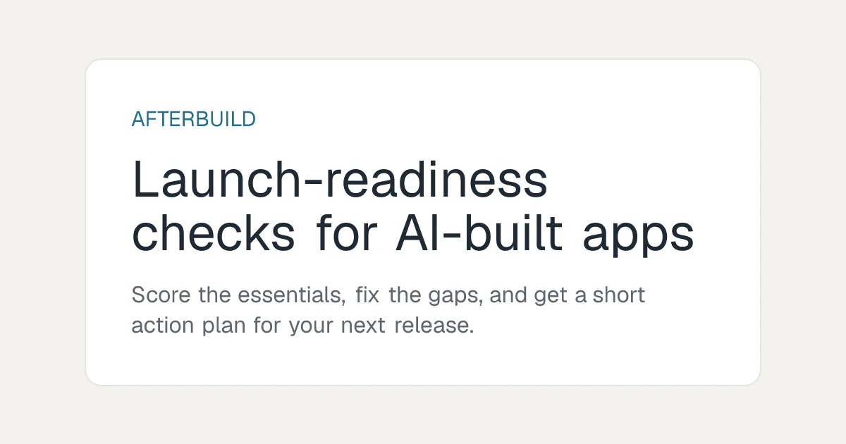 Afterbuild header image