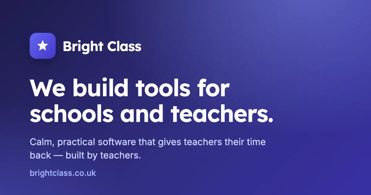Bright Class header image