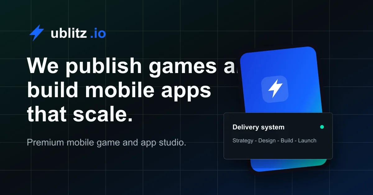 Ublitz header image