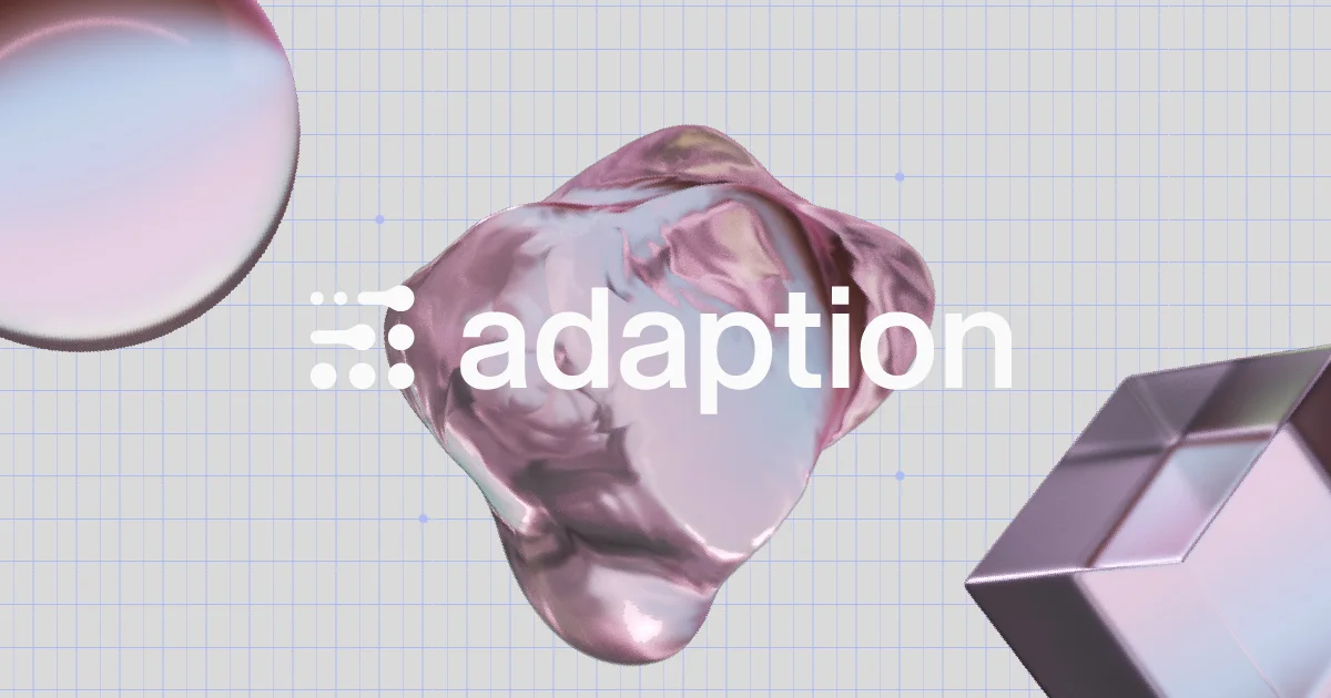 Adaption Labs header image