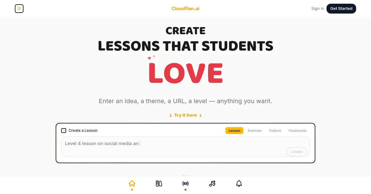 Classplan pricing page