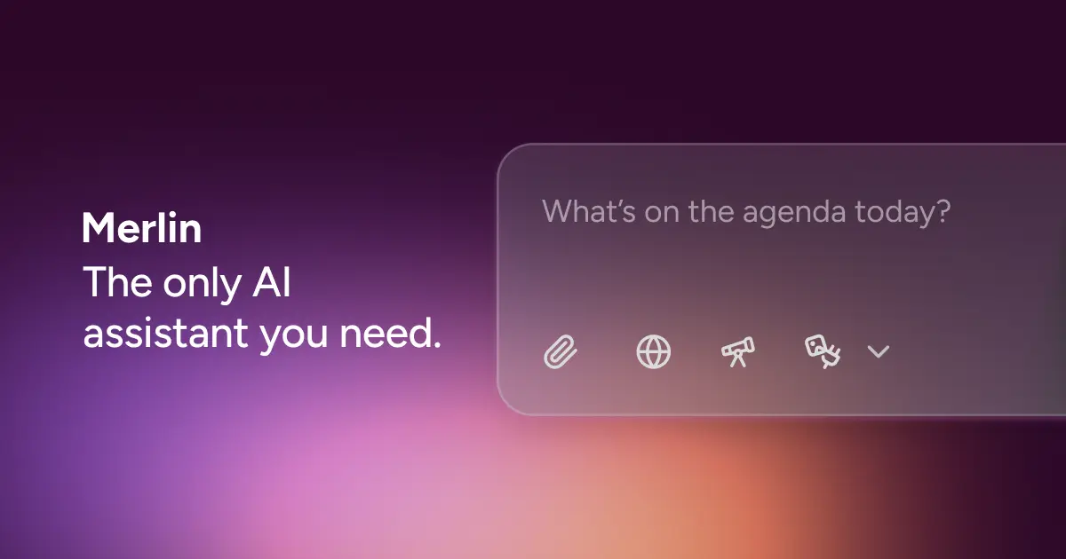 Merlin AI header image