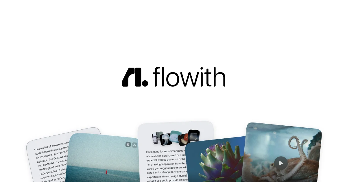 Flowith header image