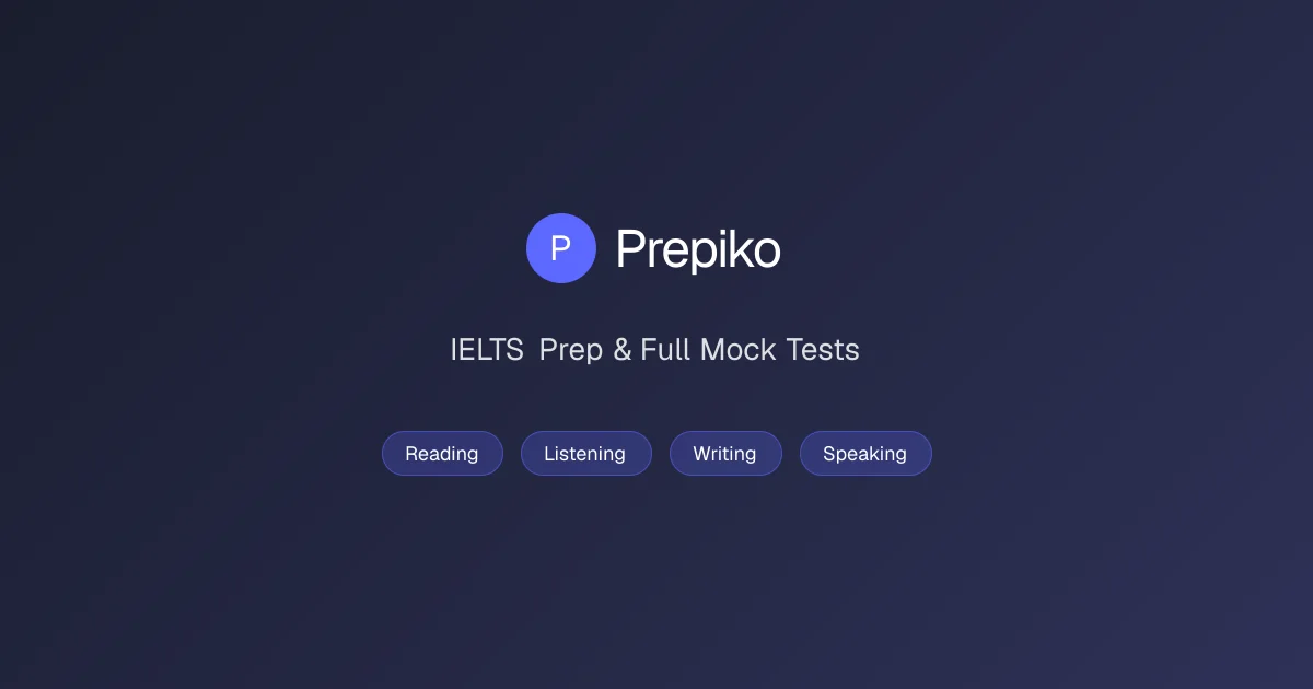 Prepiko header image