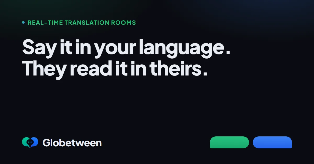 Globetween header image