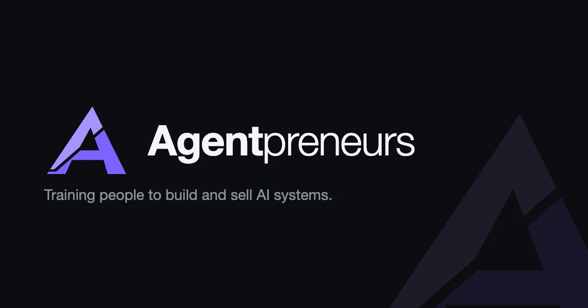 Agentpreneurs header image