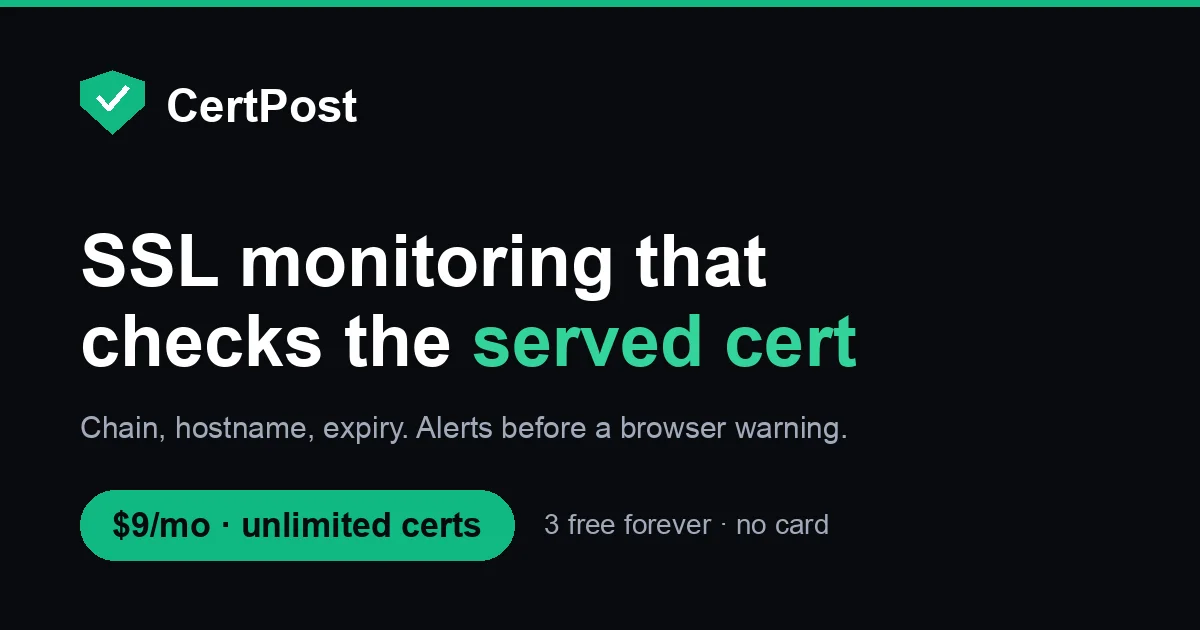 Certpost header image