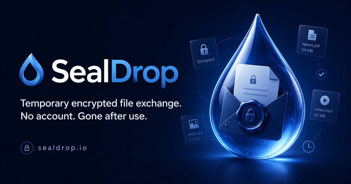 Sealdrop header image