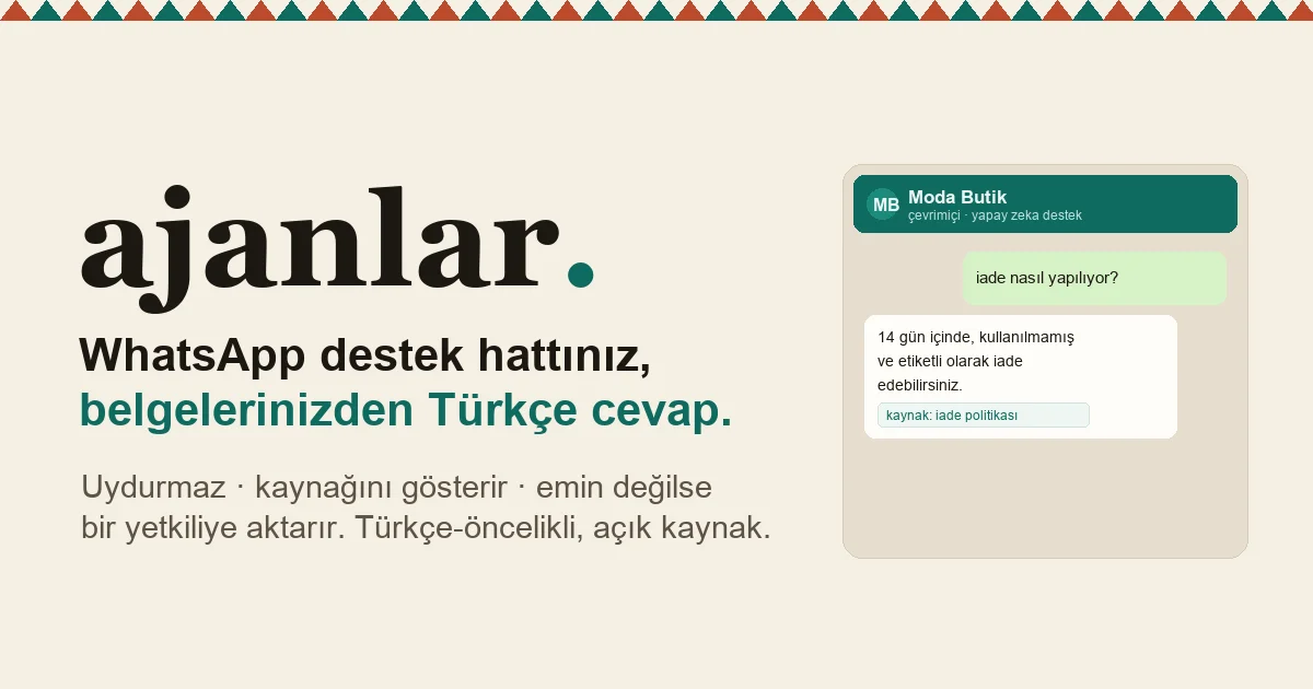 Ajanlar header image