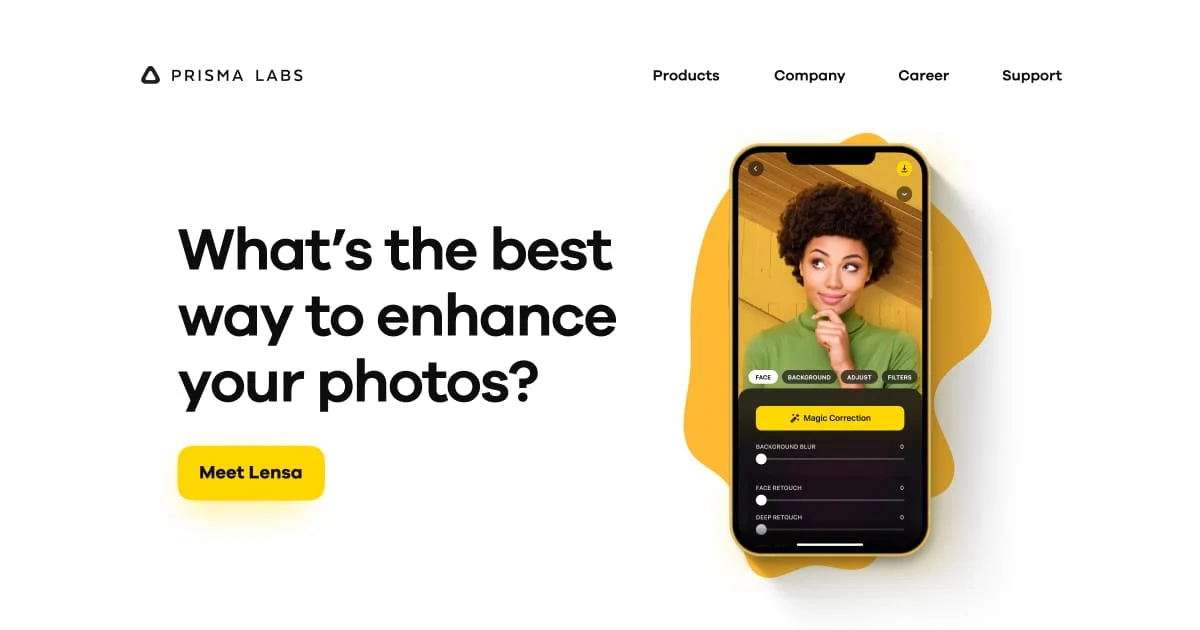 Prisma header image