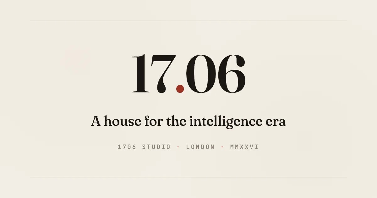 1706 Studio header image