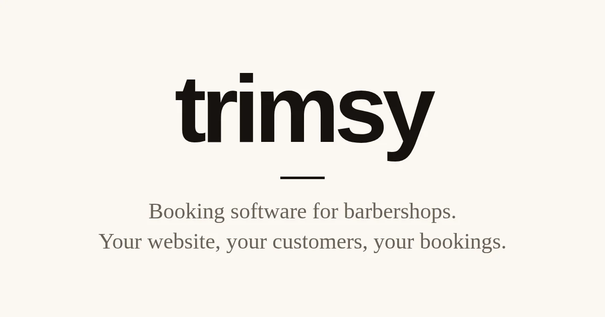 Trimsy header image
