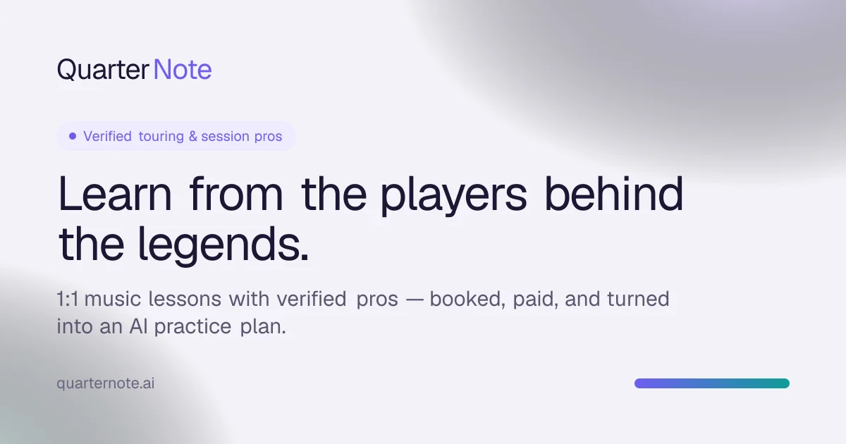 Quarternote header image