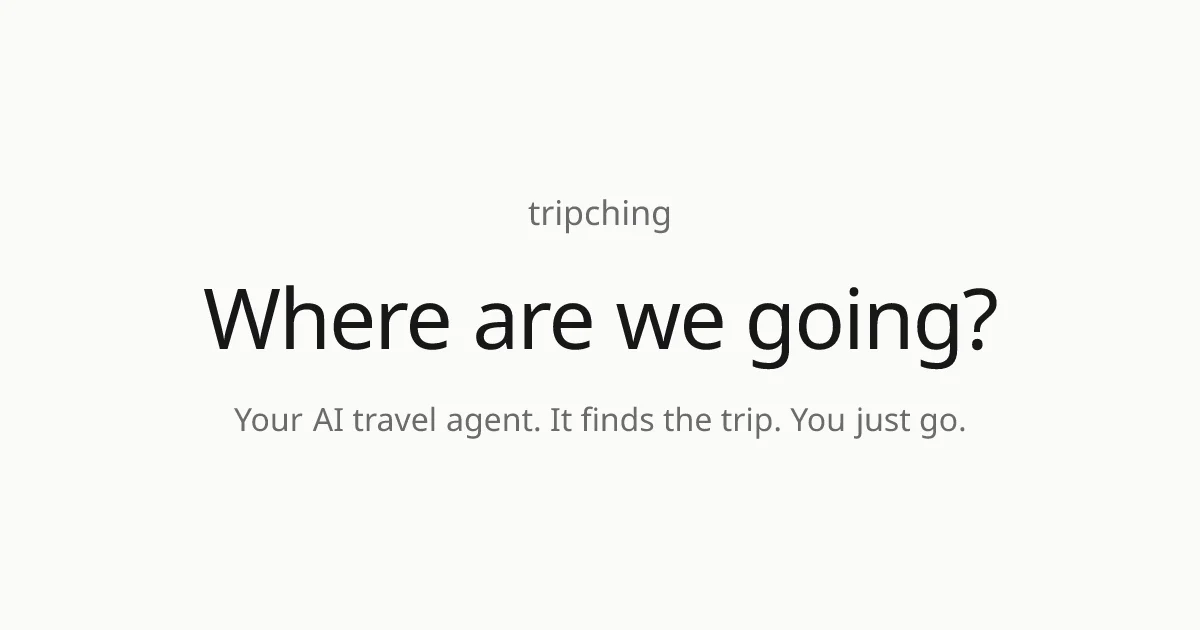 Tripching header image
