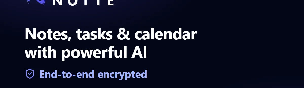 Notte AI Workspace header image