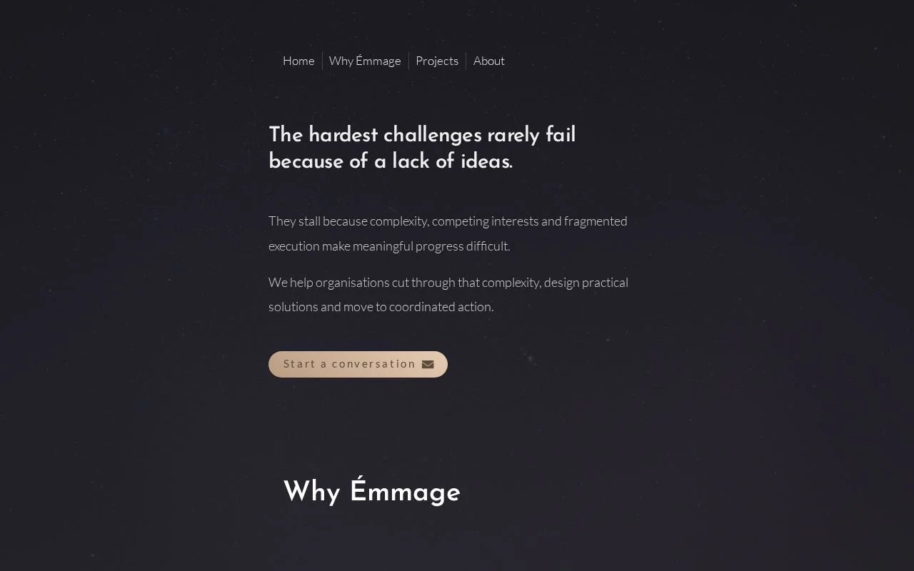 Emmage Consulting header image