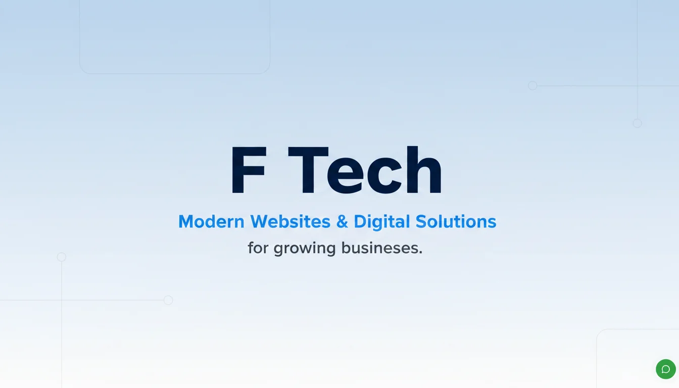 Faiz Tech header image