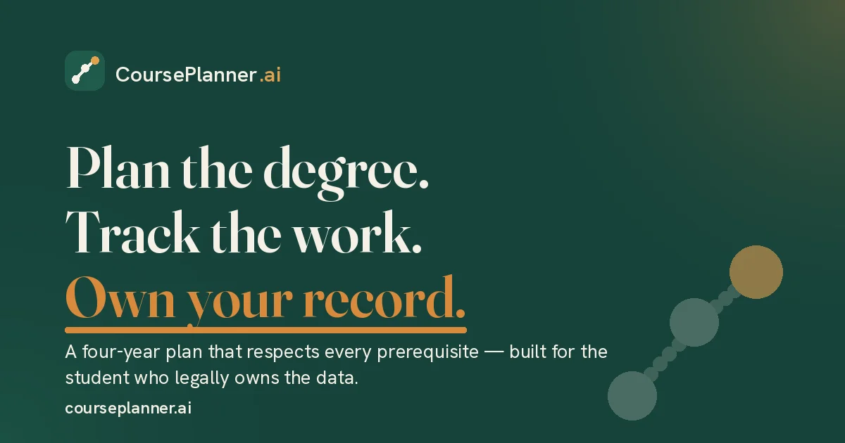 Courseplanner header image