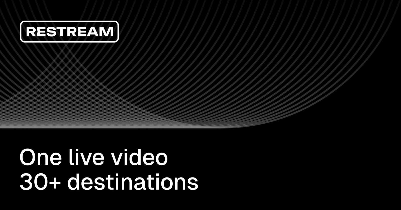 Restream header image