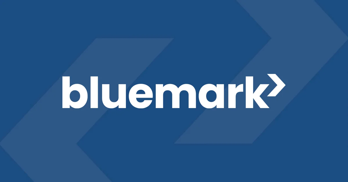 Bluemark header image